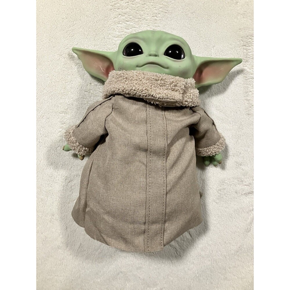 2020 Star Wars Mandalorian The Child 11" Plush Baby Yoda Doll Mattel